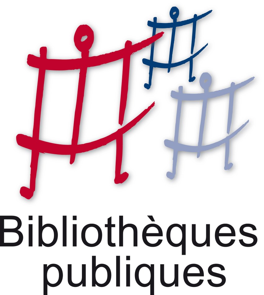 Logo Biblio Vertical ombre